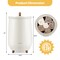 Costway 23L Bathroom Towel Warmer Bucket 4 Timer with Fragrance Holder & 3-Level Heating Grey/White/Black/Brown